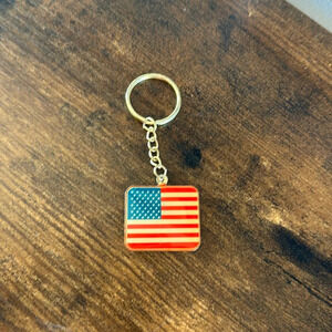 Vintage Veterans of Foreign Wars U.S.FLAG Keychain VFW American